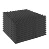 10pcs Egg Crate Acoustic Foam Panels Studio Soundproof Pads 50 x 50 x 2cm