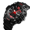 SKMEI 1529 Men's Mature Outdoor Sports Dual Display Digital Watch Luminous