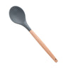 11PCS Wooden Handle Silica Gel Kitchenware Non-stick Pan Shovel Spoon