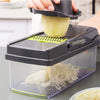 11PC Vegetable Fruit Peeler Multi-Function Chopper Steel Slicer Dicer Wire Slicer Grater set