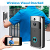 1080P WiFi Smart Wireless Security Doorbell with Indoor Chime HD Visual Intercom Recording Video Night Vision PIR Detection APP Control For IOS Android