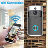 1080P WiFi Smart Wireless Security Doorbell with Indoor Chime HD Visual Intercom Recording Video Night Vision PIR Detection APP Control For IOS Android