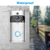 1080P WiFi Smart Wireless Security Doorbell with Indoor Chime HD Visual Intercom Recording Video Night Vision PIR Detection APP Control For IOS Android