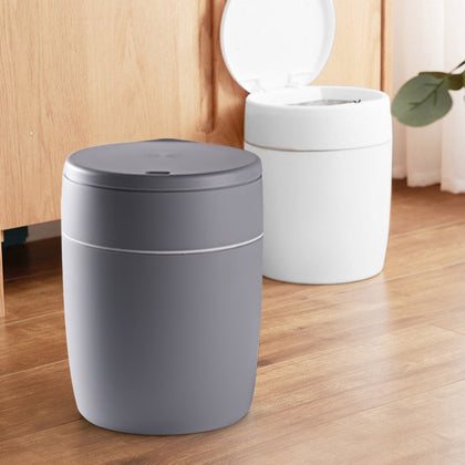 10L Press-type Garbage Can Premium Water-resistant Plastic Material for Home Office Hotel Hospital