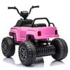 6V Kids Powered Electric ATV Quad Ride on Car with 2 Speeds, LED Lights, MP3