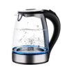 1101 1850W Hand-held Electric Kettle 1.7L Large Capacity High-borosilicate Glass Filter Mesh Outlet