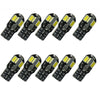 10PCS T10 W5W 158 194 LED Side Marker Light T10 CAN-bus LED Bulb 5630 8SMD LED T10 LED License Plate Light