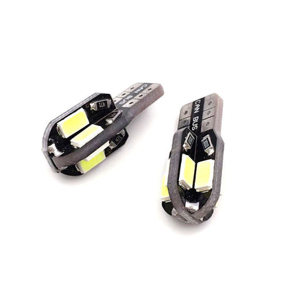 10PCS T10 W5W 158 194 LED Side Marker Light T10 CAN-bus LED Bulb 5630 8SMD LED T10 LED License Plate Light