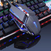 Gaming Mouse Ajustable 3200 Dpi 6 Buttons Optical High-Grade Usb Wired Game Mouse Gamer 4 Color Breathing  Light