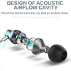 Ptm M5 Headphones Professional In-Ear Earphone Metal Heavy Bass Noise Canceling Earbuds Headset With Microphone For Mobile Phone