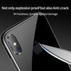 Ihaitun Luxury Glass Case For Iphone Xs Max Xr Cases Ultra Thin Transparent Glass Cover For Iphone X 10 7 8 Plus Slim Soft Edge