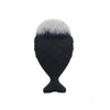 Fld 1Pcs Professional Mermaid Shape Makeup Brush Foundation Cosmetic Fish Brush Makeup Tools Kit Powder Face Blush Brush