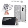 For Samsung Galaxy S10 Case Luxury Bling Glitter Flip Leather Case For Samsung Galaxy S8 S9 S10 Plus E Note 8 Wallet Card Holder