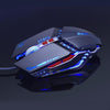 Gaming Mouse Ajustable 3200 Dpi 6 Buttons Optical High-Grade Usb Wired Game Mouse Gamer 4 Color Breathing  Light