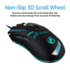 Imice Wired Gaming Mouse Professional Game Mouse 3200Dpi Usb Optical Mouse  6 Buttons Computer Mouse Gamer Mice For Pc Laptop X8 (Black)