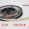 120Leds/M Led Strip Light Tape 12V 5730 Smd  White Warm White 1M 2M 3M 4M 5M  For Ceiling Counter Cabinet Light Non Waterproof