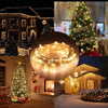 10M 5M Button Aa Battery Usb Operated Led String Lights Fairy Bulb For Christmas Xmas Garland Party Wedding Decoration Ourdoor