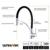 Kitchen Faucets Chrome Kitchen Tap Sink Crane Deck Mount Pull Down Sprayer Nozzle Torneira De Cozinha Mixer Water Taps 866016