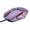 Gaming Mouse Ajustable 3200 Dpi 6 Buttons Optical High-Grade Usb Wired Game Mouse Gamer 4 Color Breathing  Light