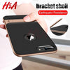 H&A Luxury Holder Phone Case For Iphone 6 6S 7 8 Plus Full Cover Shockproof Cover For Iphone X Xs Max Xr 10 Kickstand Cases Capa