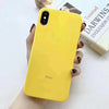 Macaron Tempered Glass Case For Iphone Xs Max Xr 8 7 7P 6S 6 Plus X Phone Cases Fashion Back Cover Protective Shell