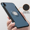 H&A Luxury Shockproof Phone Case For Iphone X Xr Xs Max Magnetic Ring Stand Phone Cover For Iphone Xs Max Xr X Car Holder Cases