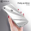 Cafele Case For Iphone X Xr Xs Max 7 8 Plus Soft Tpu Edge Tempered Glass Ultra Thin Transparent Glass Back Cover For Iphone X Xs