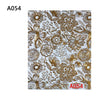 Nail Sticker Leaf Lace Design Nail Applique Beauty Foil Decoration Embossed 3D Nail Sticker Flower Blooming 3D Nail Art Sticker