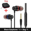 Musttrue M6 Earphone Headphones Headset With Mic Stereo Bass Sound Music Gaming Earbuds For Phones Mp3 3.5Mm Wired Earphones