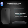 Sovawin Bluetooth Mouse 3.0 Wireless Rechargeable 2.4Ghz Mini Ultra Thin Silent Mouse Usb Optical 1600Dpi For Computer Android