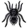 Yacq Spider Brooch Pin Pendant Halloween Christmas Party Jewelry Gifts Decoration For Women Girls Her Wife Mom Ba12