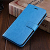 Nfh For Iphone 4 4S 5C 5S Luxury Leather Case For Iphone Se 5Se Flip Wallet Card Stand Housing On 5S 4.0" 4S 3.5" Silicone Cover