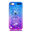 Bling Diamond Glitter Case For Apple Ipod Touch 6 Coque For Apple Ipod Touch 5 Liquid Quicksand Floating Sparkle Flowing Cover