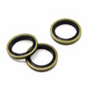 150Pcs High Press Hydralic Rubber Oil Pipe Seal Gasket Nbr Metal Seal Ring Assortment Kits