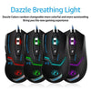 Imice Wired Gaming Mouse Professional Game Mouse 3200Dpi Usb Optical Mouse  6 Buttons Computer Mouse Gamer Mice For Pc Laptop X8 (Black)