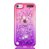 Bling Diamond Glitter Case For Apple Ipod Touch 6 Coque For Apple Ipod Touch 5 Liquid Quicksand Floating Sparkle Flowing Cover