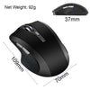 Chyi Wireless Bluetooth Mouse Ergonomic Rechargeable Mute 800/1200/1600 Dpi Bt 4.0 Optical With Wrist Rest Mice Pad Kit For Pc