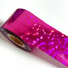 100*4Cm Fashion Nail Foil Sticker Holographic Black Broken Glass Transfer Film Lady Must Diy Nail Art Decals