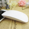 Ergonomic Usb Wireless Slim Mouse Touch Stripe Scroll Magic 2.4G 1200 Dpi Optical Mini Mice For Apple Laptop Desktop Pc