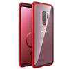 Luphie For Samsung Galaxy S9 S8 Plus S7 Edge Note 8 Note 9 Case Original Brand-New Magnetic Aluminum Metal Frame Tempered Glass