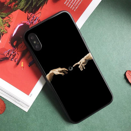 Creative design memes Funny Coque TPU Soft Silicone Phone Case Cover Shell For Apple iPhone 5 5s Se 6 6s 7 8 Plus X XR XS MAX