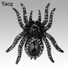 Yacq Spider Brooch Pin Pendant Halloween Christmas Party Jewelry Gifts Decoration For Women Girls Her Wife Mom Ba12