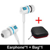 Earphone Ptm In Ear Super Bass For Phone Iphone 5 5S 6 6S Plus Samsung Galaxy S7 S8 Stereo Headset For Xiaomi Redmi 4X Note 5