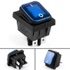 Areyourshop Rocker Switch 4 Pin 2 Position Waterproof Ip65 Boat Rl2-102 Car Rocker Switch On/Off 16A