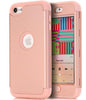 Case For Apple Case Ipod Touch 6 Hybrid Hard Impact & Silicone Phone Cases Fundas W/Screen Protector Film+Stylus Pen Gifts