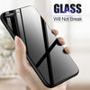 Znp Luxury Tempered Glass Phone Case For Iphone 6 6S 7 Plus 8 Slim Back Glass Cover Cases For Iphone X 8 7 Plus 6 6S Case Shell