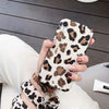 Oryksz For Iphone X Xs Xr Xs Max Case Luxury Leopard Print Silicone Soft Hang Rope Cases For Iphone X 6S 6 7 8 Plus Back Cover