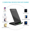 Vikefon 10W Qi Wireless Charger For Iphone X/Xs Max Xr 8 Plus Smart Quick Charge Fast Charger For Samsung S8 S9 S10 Xiaomi Mi 9