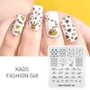 Kads Nail Art Template 36 Designs Chinese Style Ink-Painting Wordart Image Template Nail Stamping Plate Nail Art Stencils