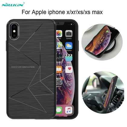 For iphone xs max/iphone xr Nillkin Magic Case For iphone 8/8 Plus Qi Wireless Charger Receiver Cover Power Charging Transmitter